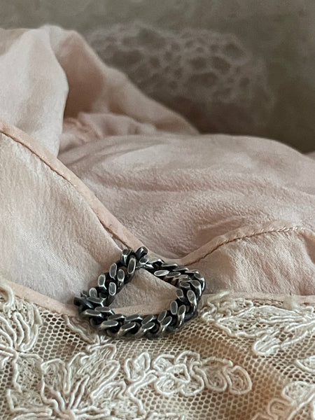 "Aaron’’ chain ring | Silver 925