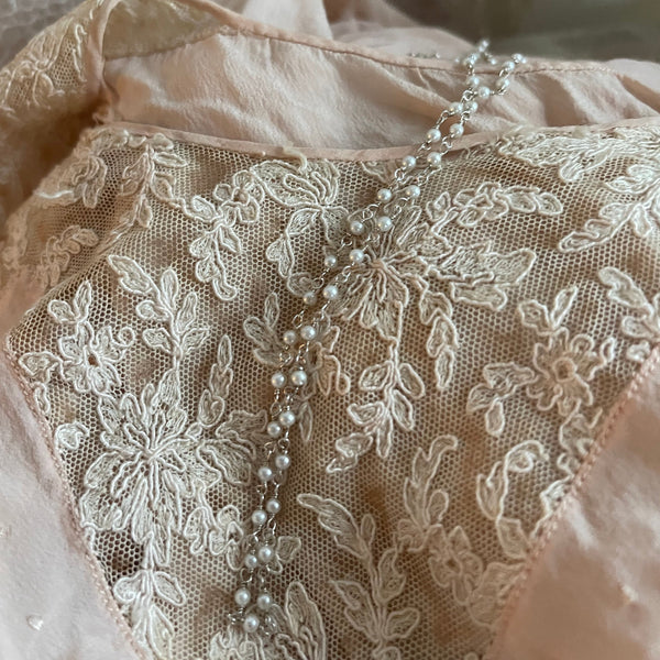 ‚Pearl‚ rosary choker | 925 silver