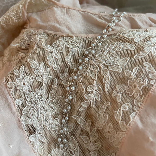 ‚Pearl‚ rosary chain | 925 silver