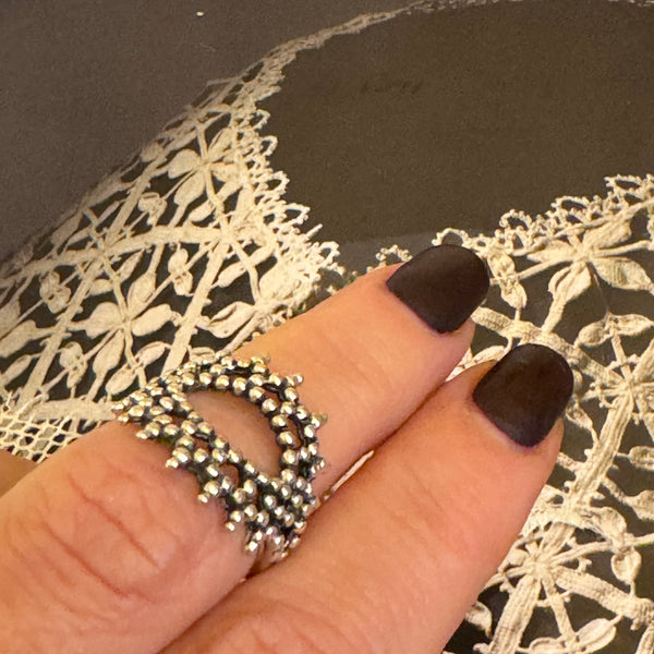 ‚Maxima‘ ring / 925 silver