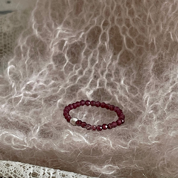 Garnet Ella | Adjustable ring