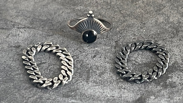 "Aaron’’ chain ring | Silver 925