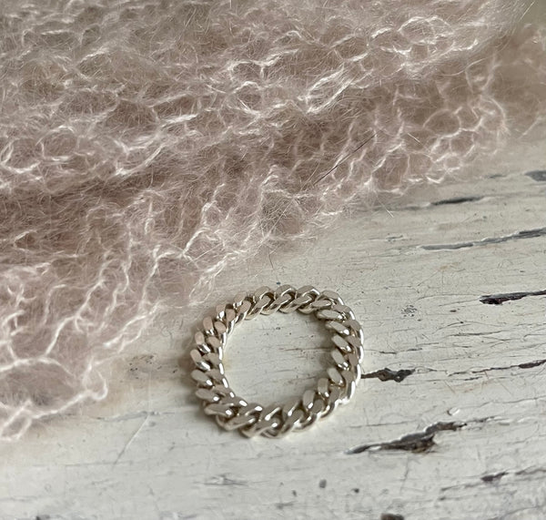 "Aaron’’ chain ring | Silver 925