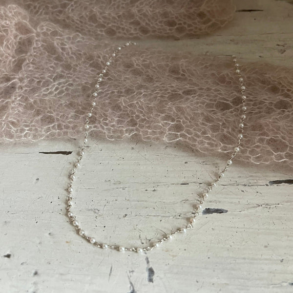 ‚Pearl‚ rosary chain | 925 silver