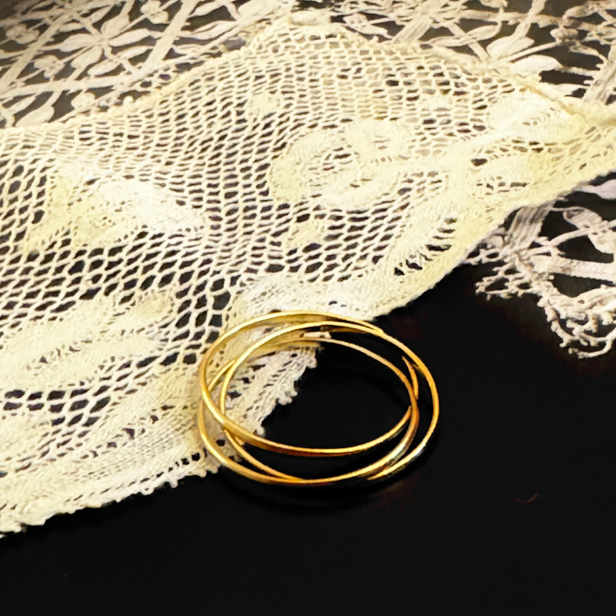 ‚multi' rings | 925 silver 24 k goldplated