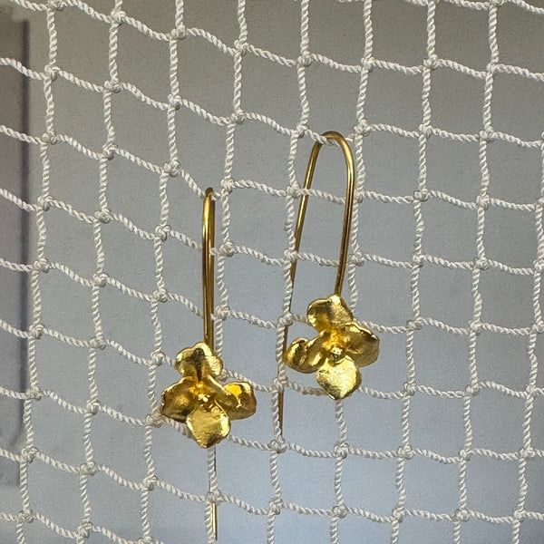 'Flower' Dangle Earrings | 925 Sterling Silver