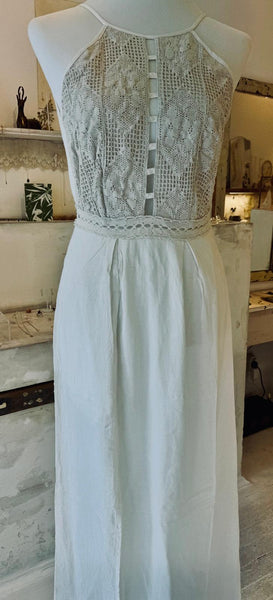 Bio Cotton White Dress  | Alma