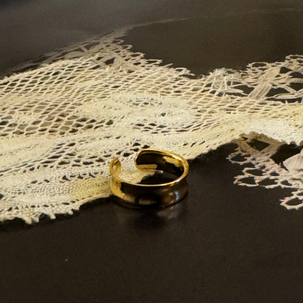 'Bold' earcuff - earring | 925 Silver & silver gold-plated