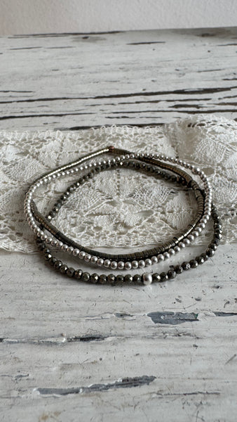 'Ball' bracelet sets | 925 Silver