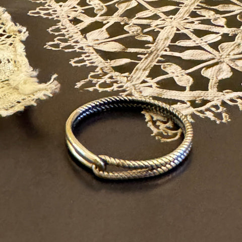 ‚Marina‘ knot ring / silver 925