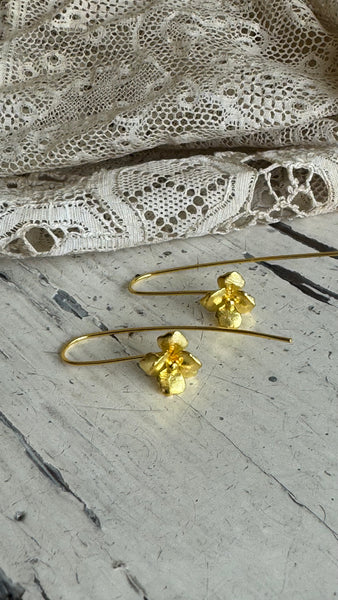 'Flower' Dangle Earrings | 925 Sterling Silver