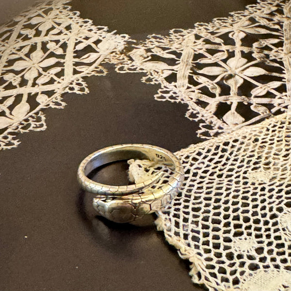 Snake ring / silver 925