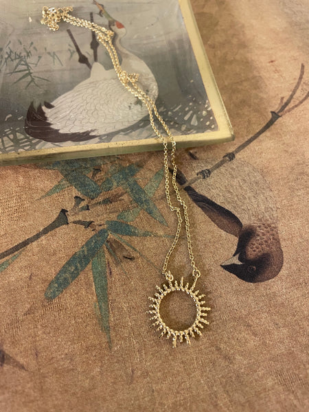 Boho Necklace Sun
