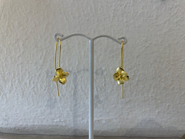 'Flower' Dangle Earrings | 925 Sterling Silver