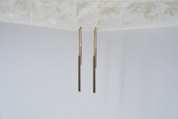 ´Bar´Earchain / 925 silver gold plated