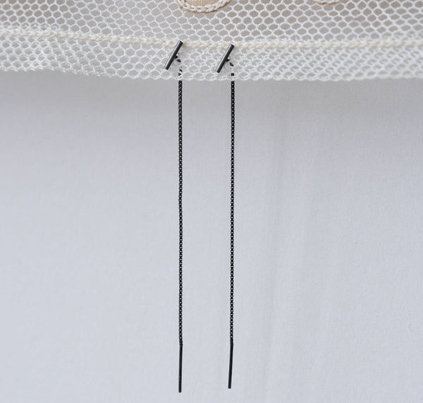 'Tess´ Earchain / oxid. 925 silver