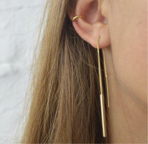 ´Bar´Earchain / 925 silver gold plated