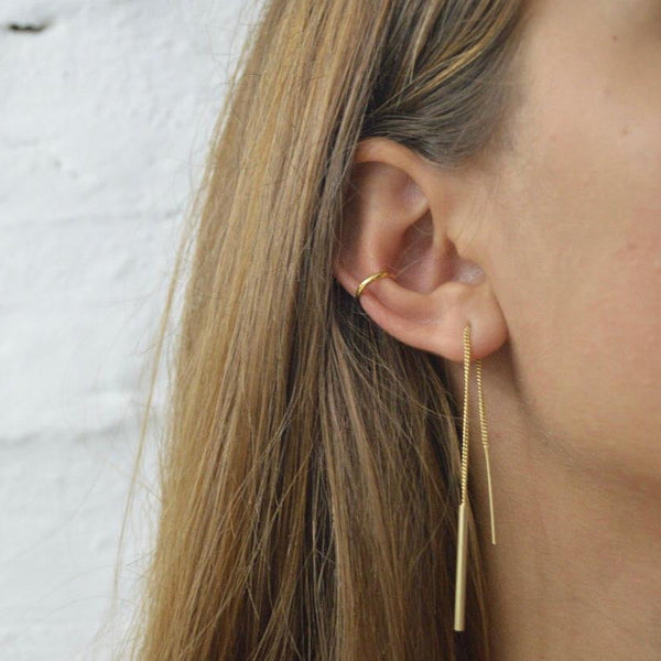 ´Bar´Earchain / 925 silver gold plated