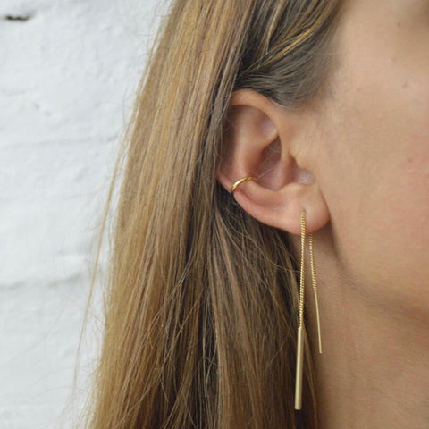 ´Bar´Earchain / 925 silver gold plated