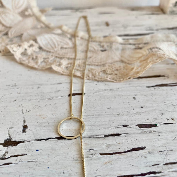 „Lazo' necklace | silver 925 oxidized