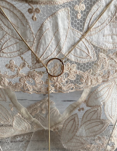 „Lazo' necklace | silver 925 oxidized