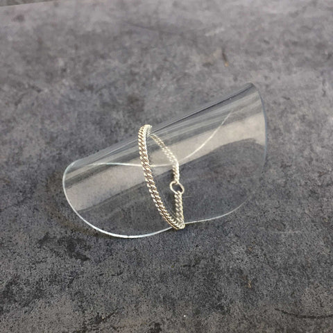 'Curb' chain ring | 925 Silver