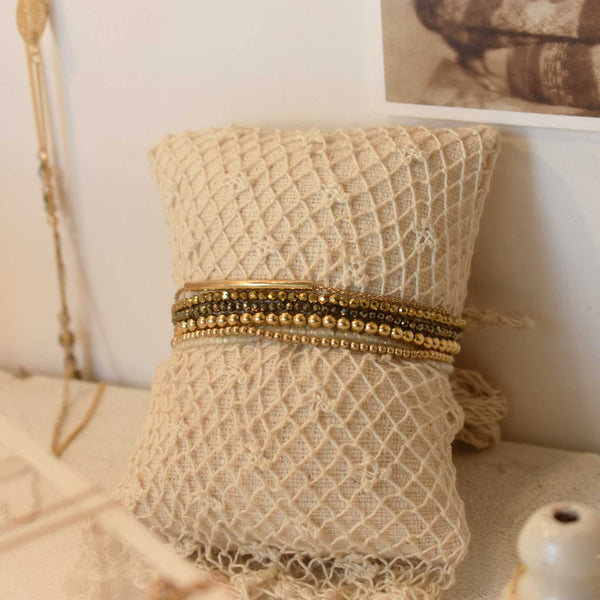 Pyrite Ella | Stone bracelet