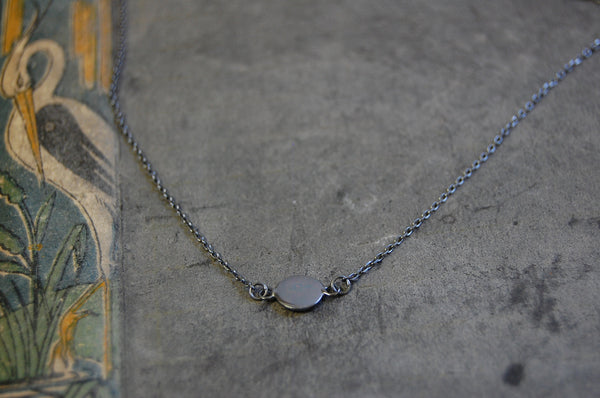 'Disc' necklace | 925 Silver