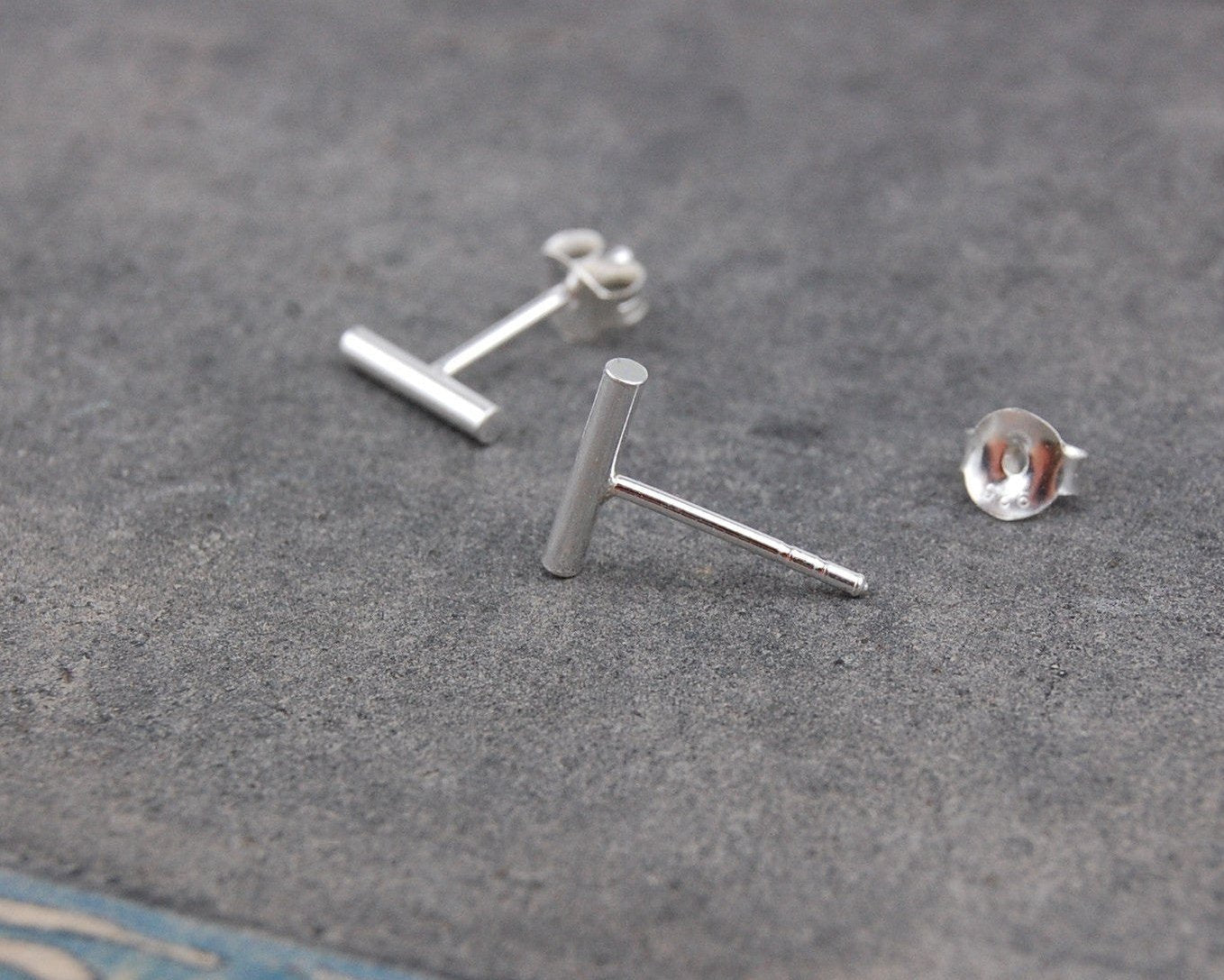 small stick earstuds | 925 silver