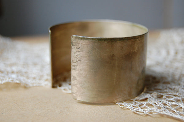 'Silver' bracelet | Oxidized copper