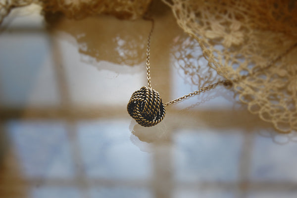 knot large necklace | 925 silver