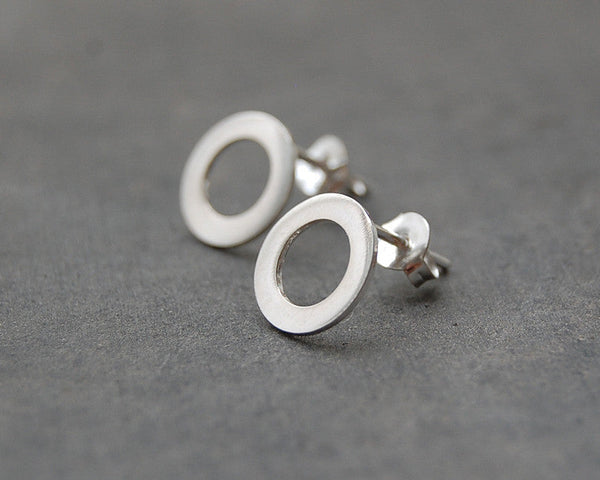 circle earstuds | 925 silver