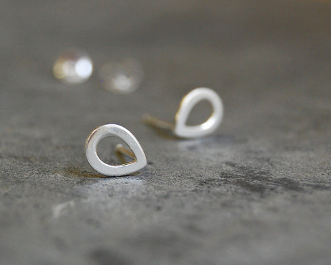 droplet earstuds | 925 silver