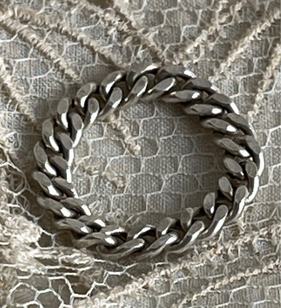 "Aaron’’ chain ring | Silver 925