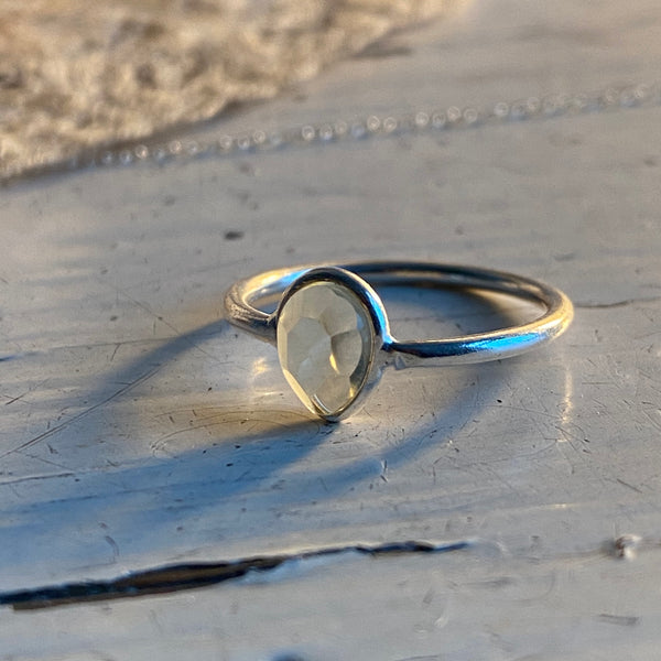 Citrine | 'laia' ring  | 925 Silver