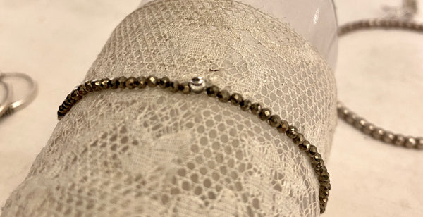 Pyrite Ella | Stone bracelet