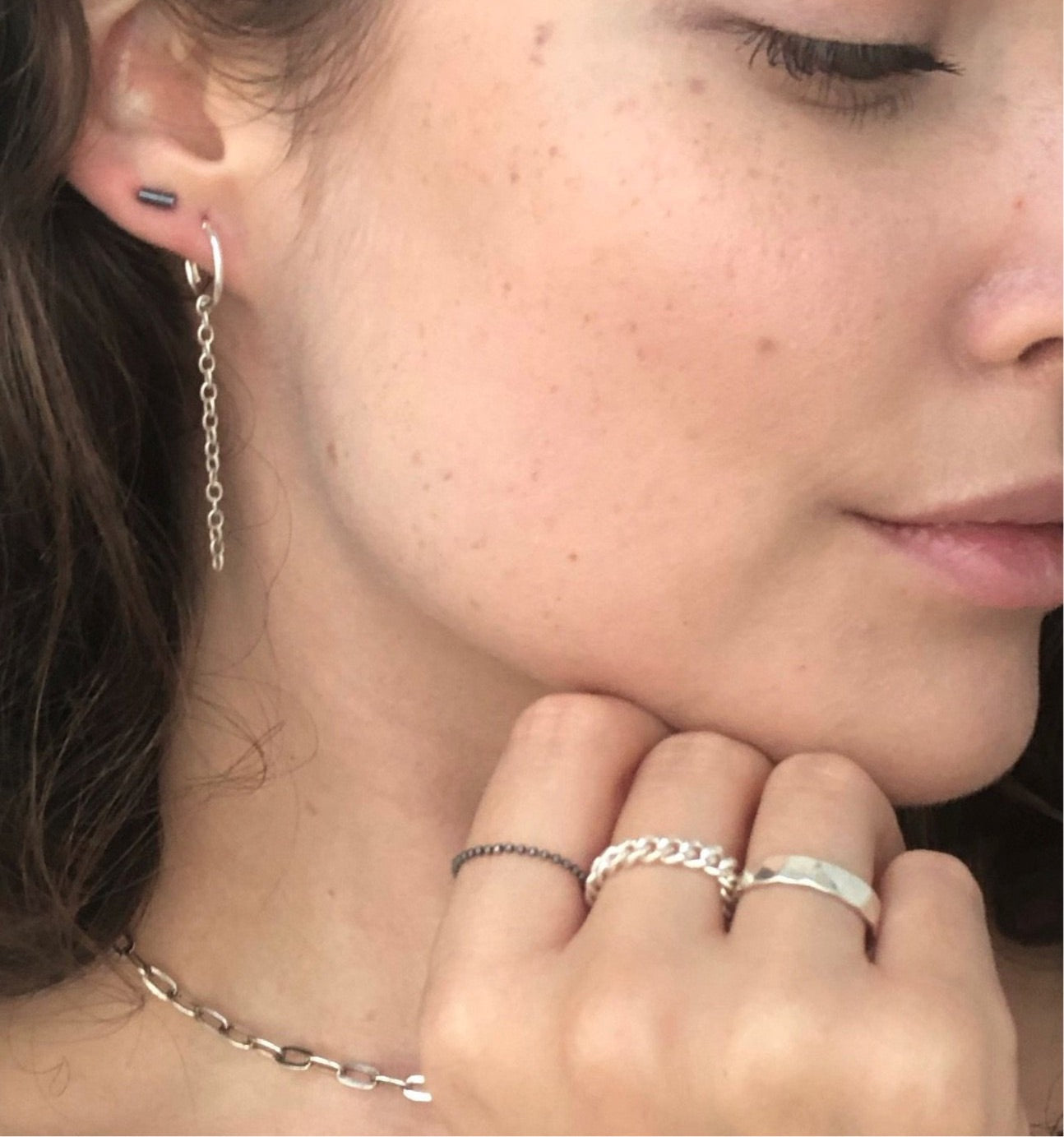 'Curb' chain ring | 925 Silver