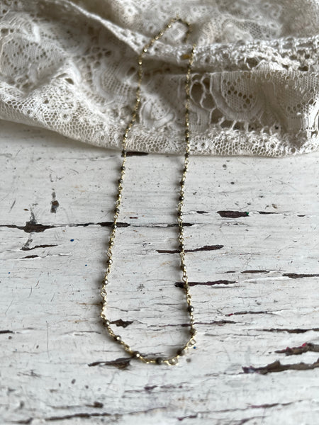 "Pyrite" Rosary choker | 925 Silver
