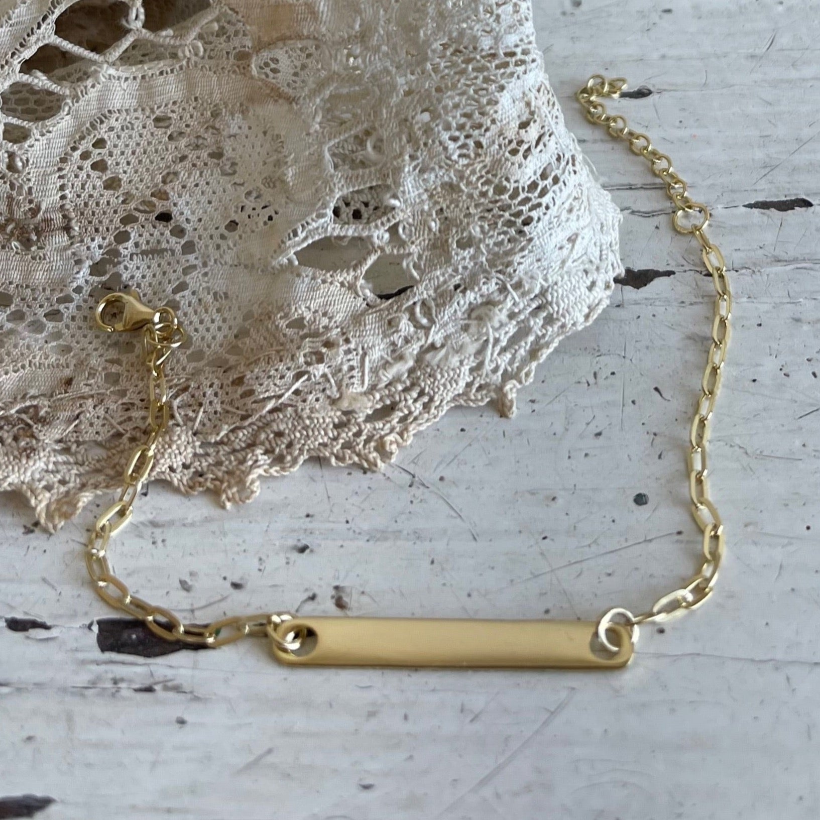 “Siena” bracelet silver /24 k goldplated