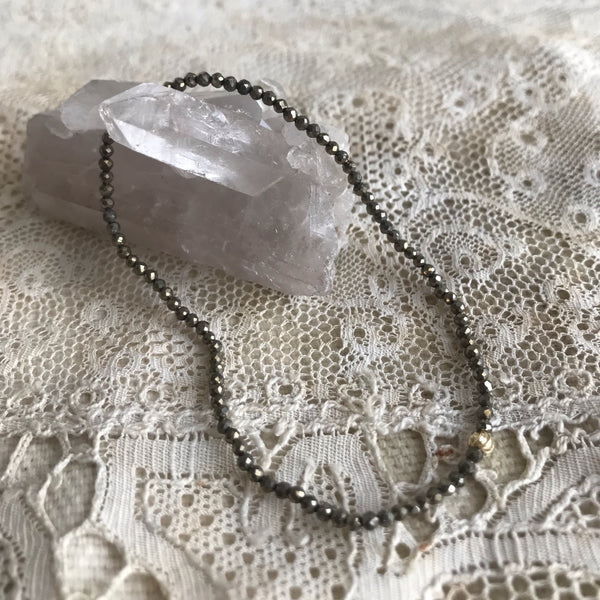Pyrite Ella | Stone bracelet
