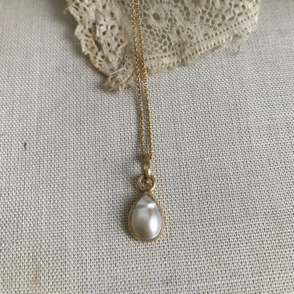 'perlada' necklace | 24k gold-plated