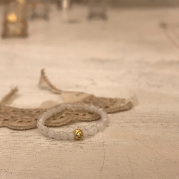 Moonstone Ella | Adjustable ring