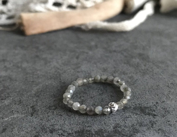 Labradorite Ella | Adjustable ring