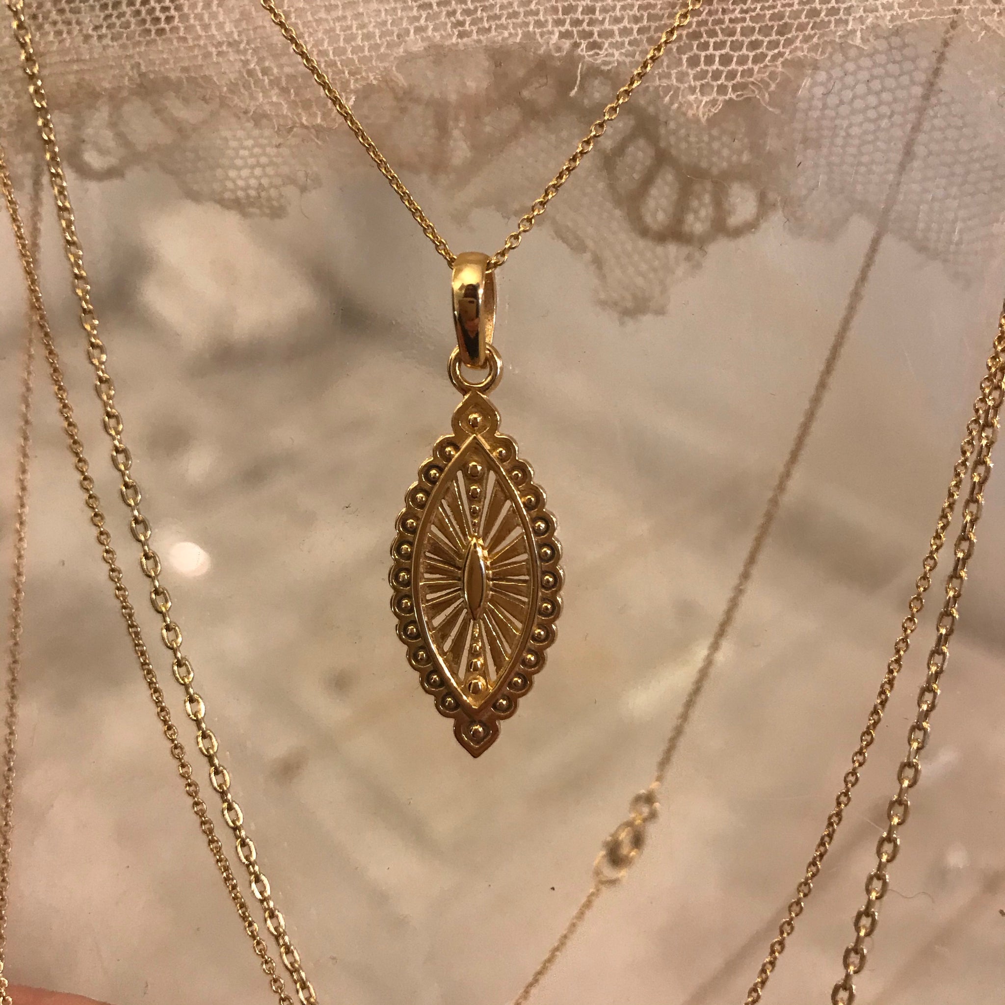 'Mumu' | necklace (silver 24k gold-plated)