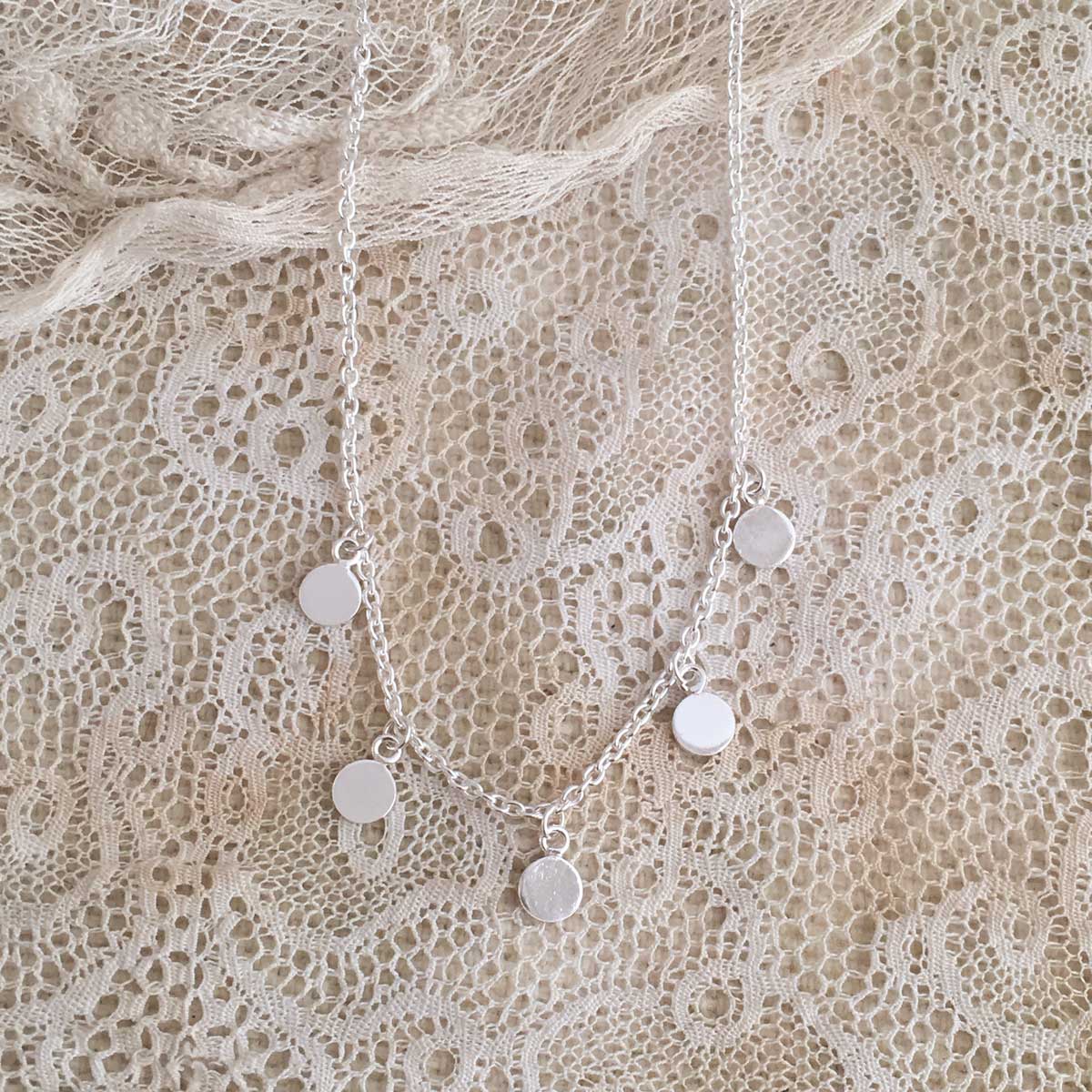 'multicoin' necklace | 925 silver