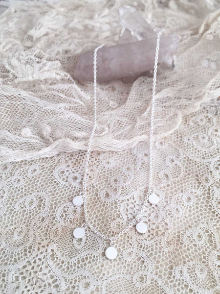 'multicoin' necklace | 925 silver