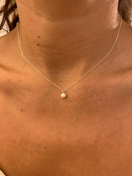 white pearl set | 925 silver