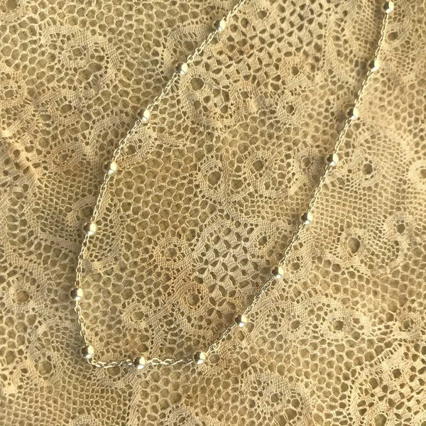 rosario anklet | 925 silver